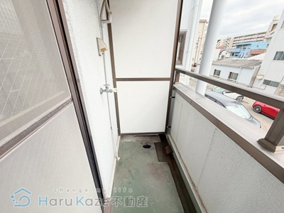 【バルコニー】 | エクセル大江【名古屋市賃貸・駅徒歩3分】