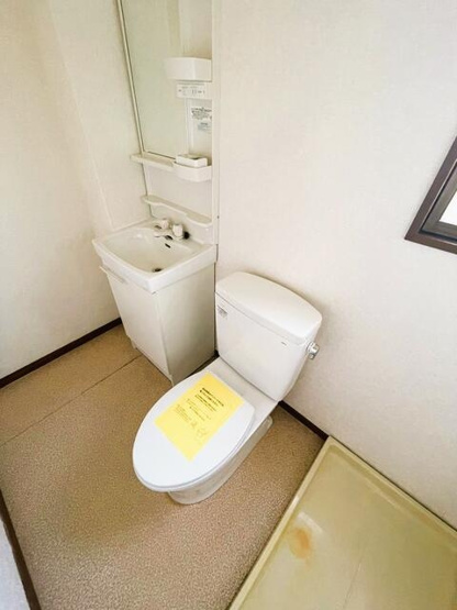 【トイレ】 | コテージウィステリア | シンプルで使いやすいトイレです