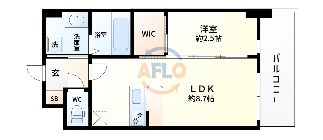 セレニテ新大阪グランデミリューの間取り|セレニテ新大阪グランデミリュー　間取り