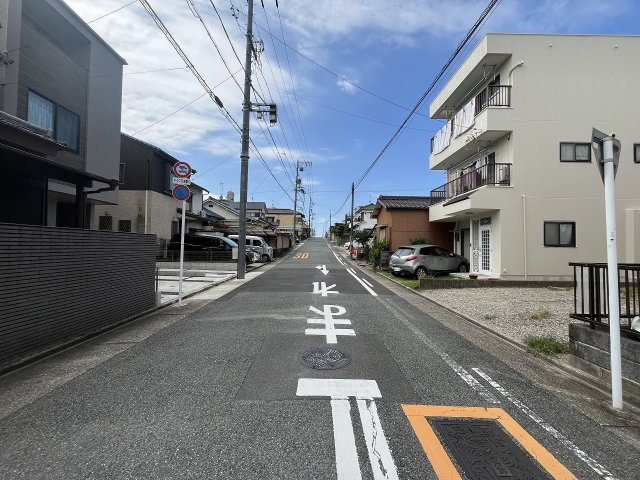 南区若草町1期　売地　全1区画の前面道路含む現地写真|外観　現地写真(2026年10月3日)