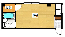 マンションＡＳＵＫＡの間取り