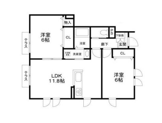 【間取り】 | Amour Court | 間取りです。
