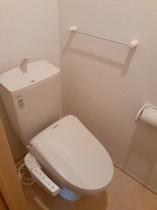 落ち着いたトイレです