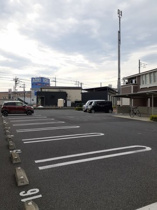 駐車場です