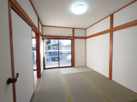 落ち着いた雰囲気の和室付きです