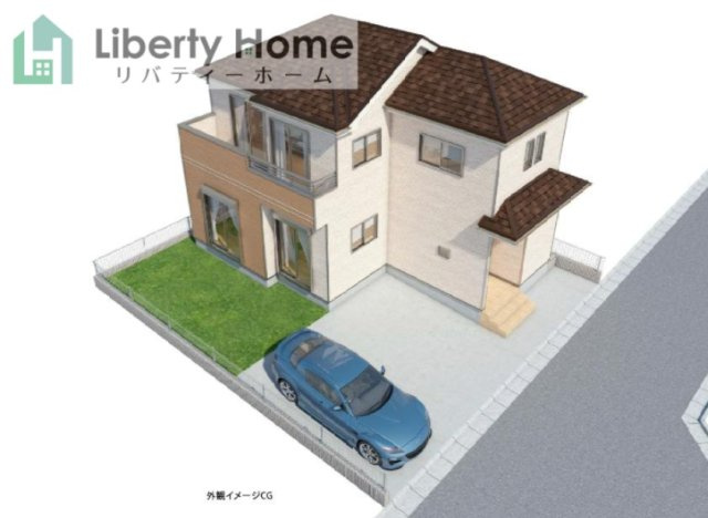 水戸市曙町　新築戸建の完成予想図|ご予約をいただければ、『平日の空いた時間』『周辺物件まとめて見たい』『1件だけ見たい』ももちろん可能です♪
お気軽にお問合せください♪
