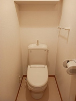 清潔感のあるトイレです