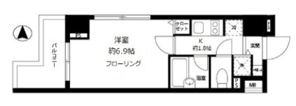 グロースメゾン亀戸の間取り