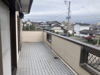 【バルコニー】 | 福津市西福間３丁目 　中古一戸建☆仲介手数料半額☆