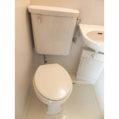 シンプルで使いやすいトイレです