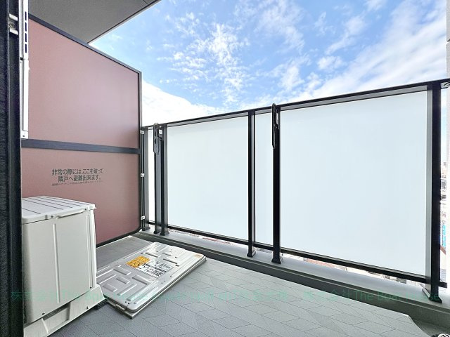 S-RESIDENCE熱田IIのバルコニー