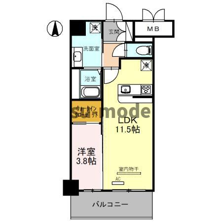 【間取り】 | グランコート茨木永代町