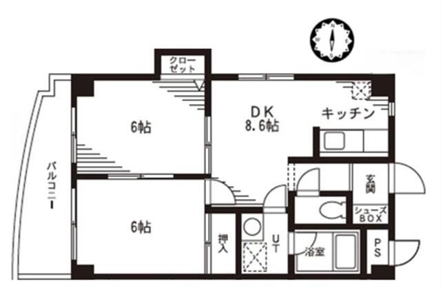【間取り】 | 鴨志田第二ビル(カモシダダイニビル)
