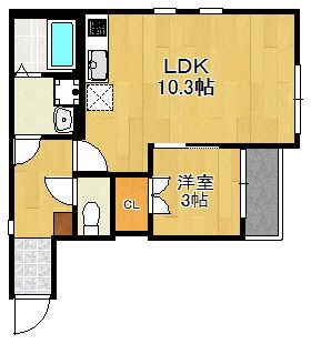 【間取り】 | Crecia井尻