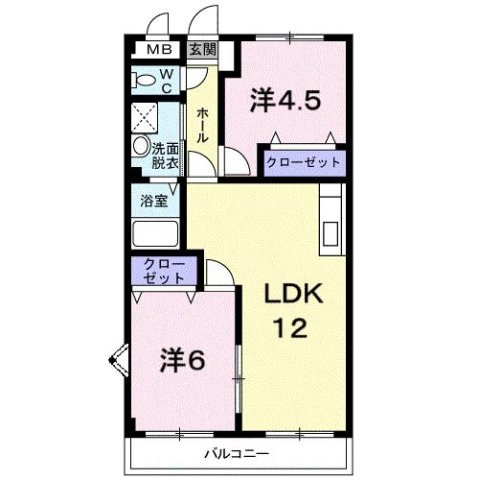 ＨｉＬＬＳすずらんの間取り
