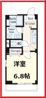 【間取り】 | プリモパッソＫ