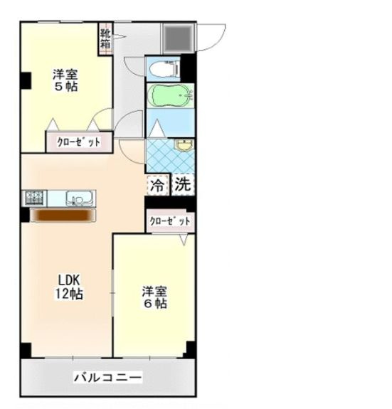 滝野川永谷マンションの間取り