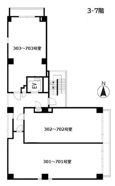 恩永メルヴェイユの間取り