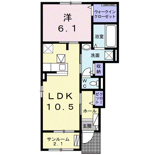 【間取り】 | プレミアム２５番館