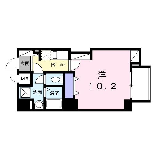 リバーサイド奥浅草の間取り|間取りです。