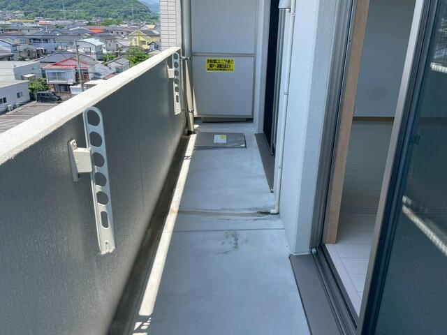クラウン ウエストのバルコニー