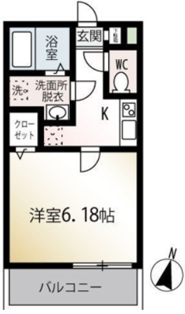 エムクアルト西所沢の間取り