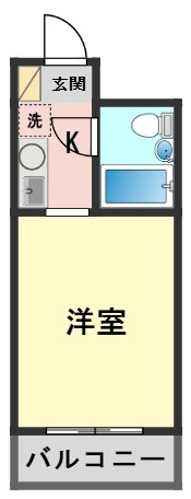 パレドール高砂の間取り