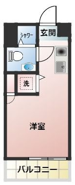 シャルムコートAYASEの間取り