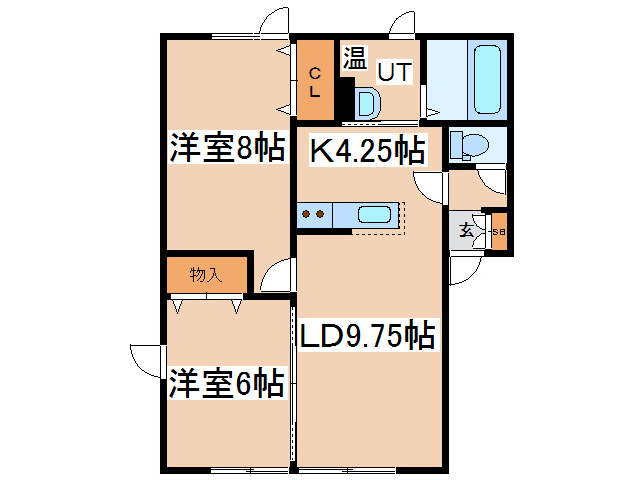 プレシャスコートの間取り
