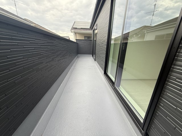 戸建 宇治市明星町３丁目のバルコニー|南バルコニー