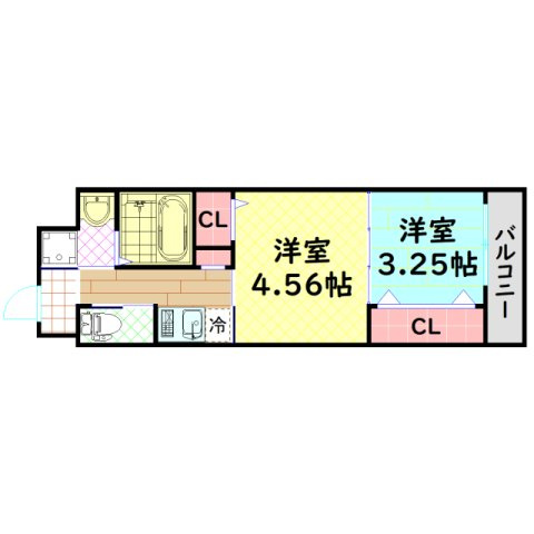 【間取り】 | Nu岸里駅前