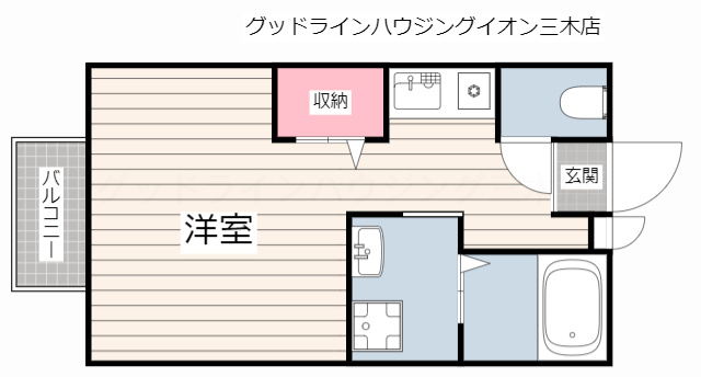 ニューサンハイツの間取り