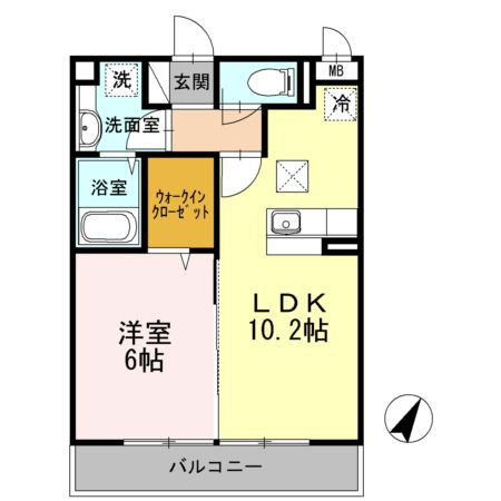 【間取り】 | ヴィクトワール弐番館