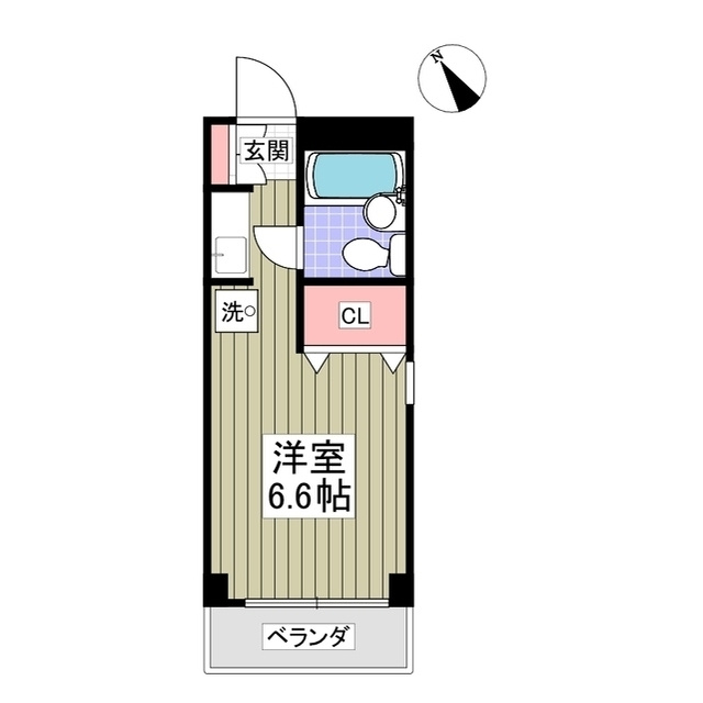 エアステ東船橋の間取り