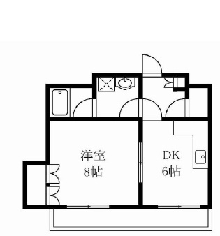 チェリーハイムⅡの間取り|間取りです。