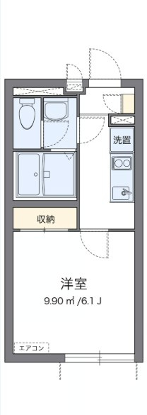 クレイノビアンカーサの間取り