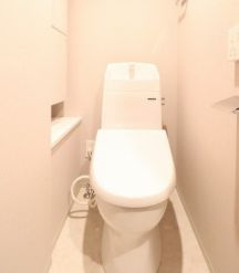 ウェルスクエア駒込のトイレ|シンプルで使いやすいトイレです