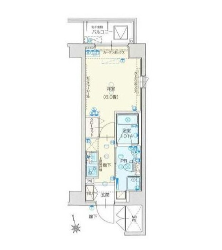 ヴェルト府中の間取り