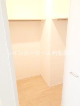 レーヴ習志野の収納