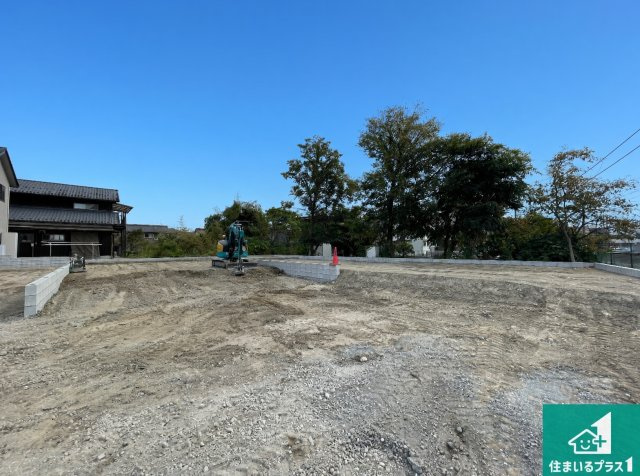 即日案内可能■近江八幡市鷹飼町　第2期　新築一戸建ての外観|現在の進捗状況です！順調に作業進行中、完成が待ち遠しいです！詳細の間取り等、お気軽にお問い合わせください！
