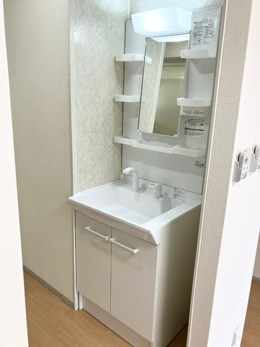 楠小路　A棟の洗面所