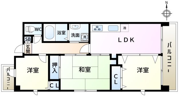 モノリスの間取り