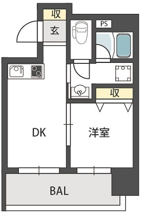 シャラロステの間取り