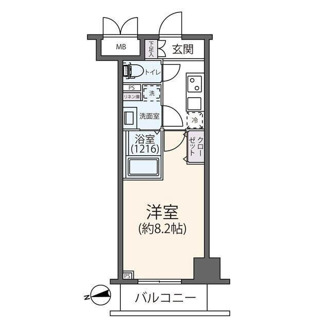 リージア経堂イーストプレイスの間取り