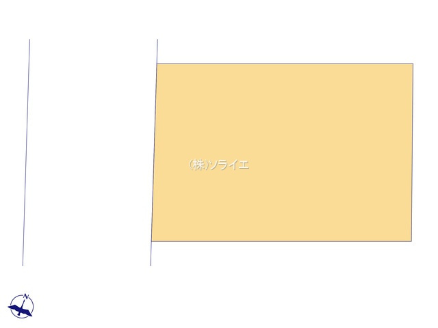 狭山市入間川　新築一戸建の区画図