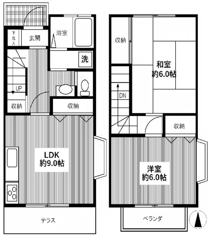 ラボール泉の間取り