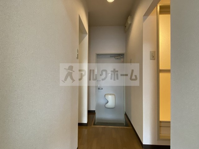 ソレアード2の玄関|ソレアードⅡ（河内国分駅）　玄関