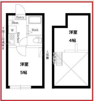 【間取り】 | ジャスミンテラス五反野