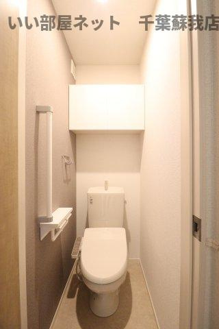 メゾン・ド・リュミエールⅠのトイレ|清潔感のあるトイレです