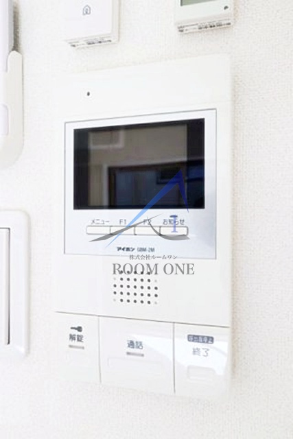 クレヴィスタ新小岩のセキュリティ|モニター付きインターホンです。
